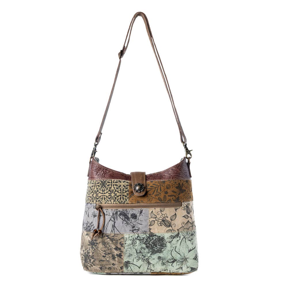 Sageweave Vintage Shoulder Bag - Sage