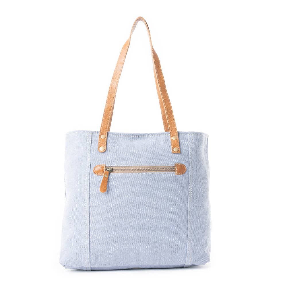 Beholden Blue Tote Bag