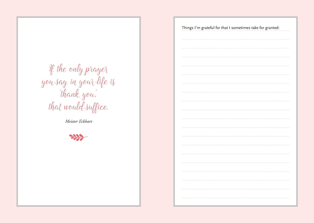 A Daily Dose of Gratitude Journal