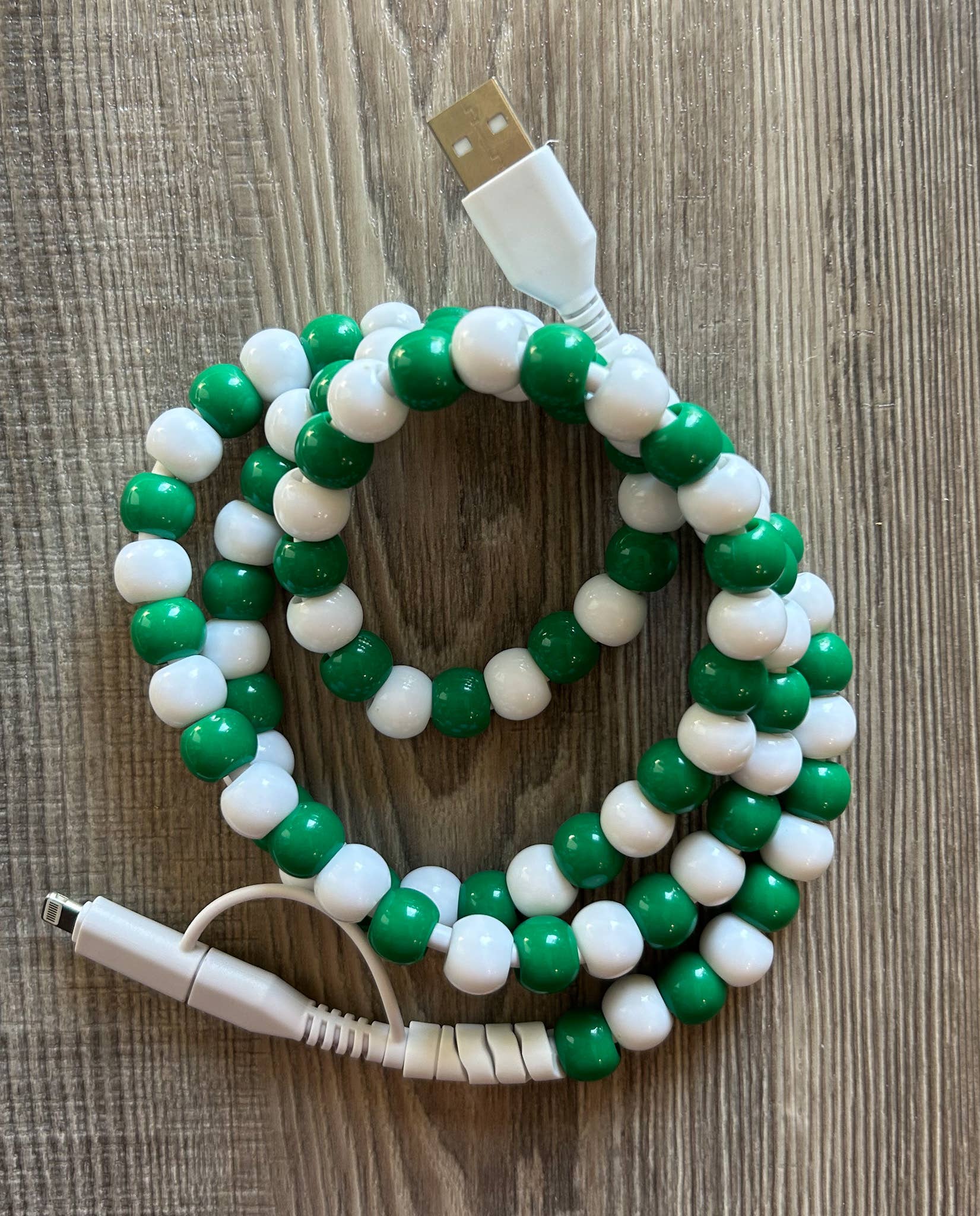 Game Day Phone Cord with Lightning and USB-C