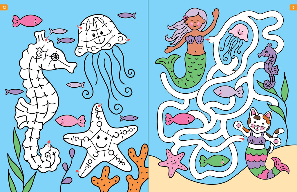 Challenging Mazes for Clever Kids