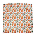 Gingerbread House With Tree Dishcloth