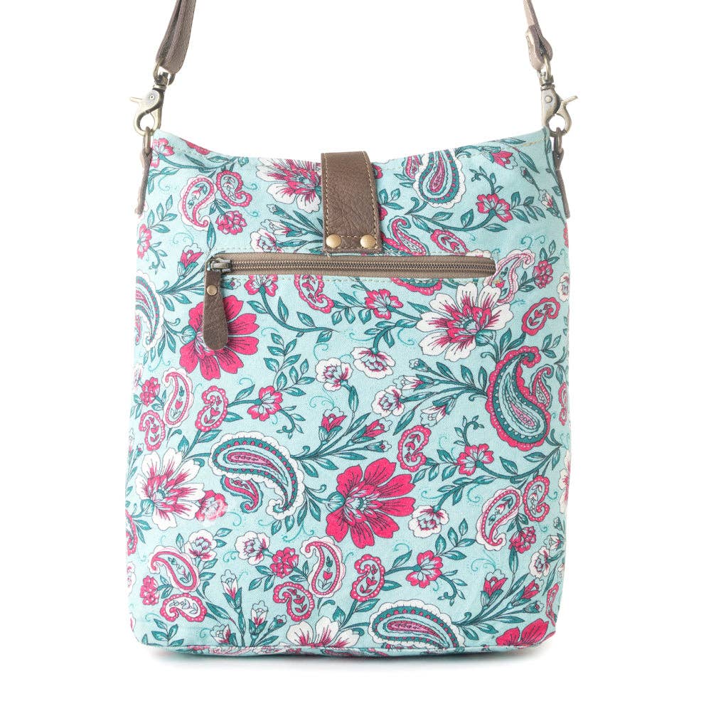 Aspendale Upcycled Canvas Bag - Blue