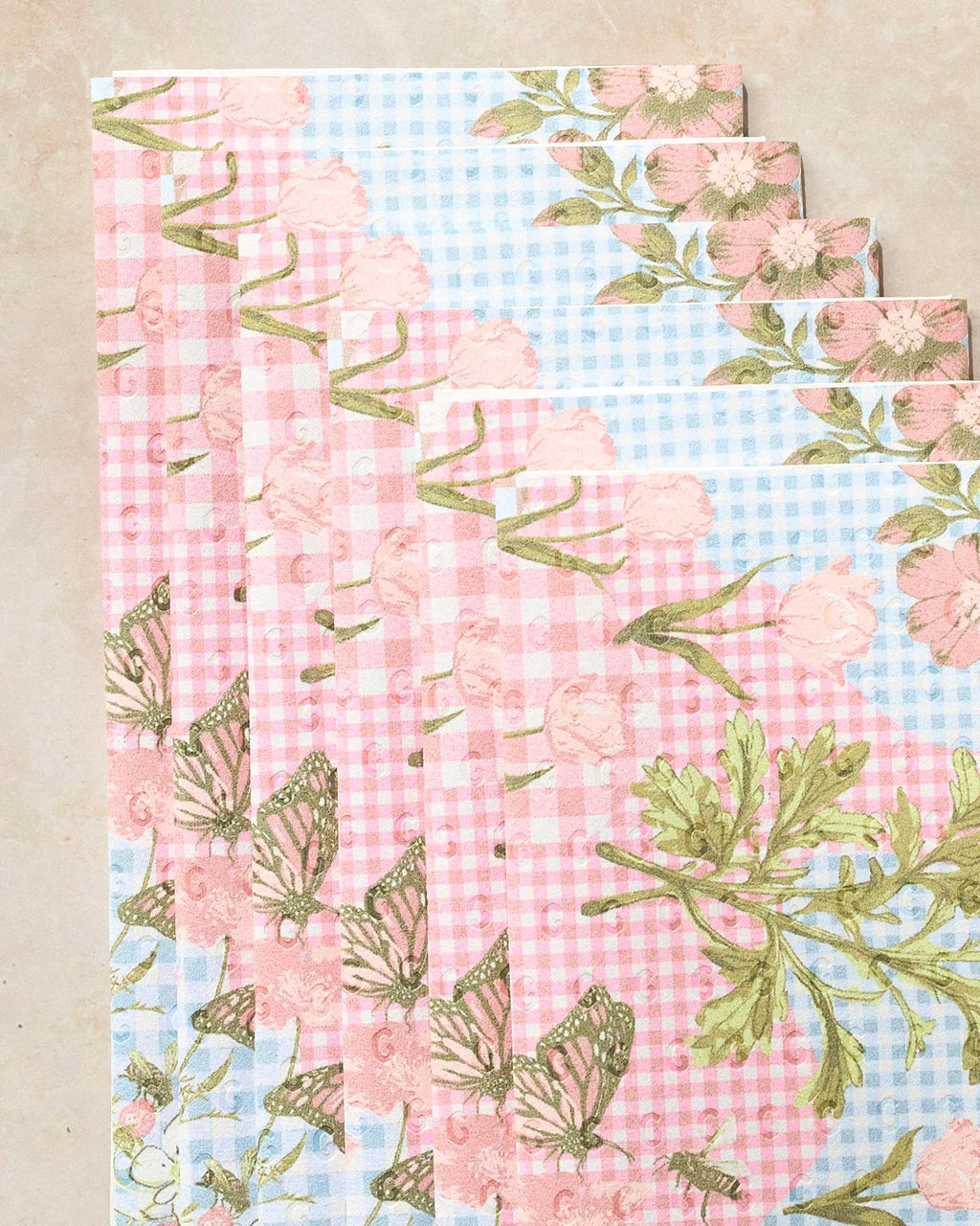 Floral Collage Not Paper Towel