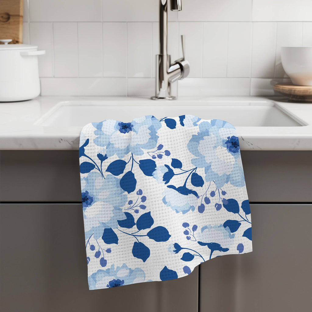 Floral Kitchen Towel - Peony