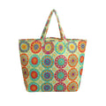 Medallion Colorful Designer Quilted Tote Bag