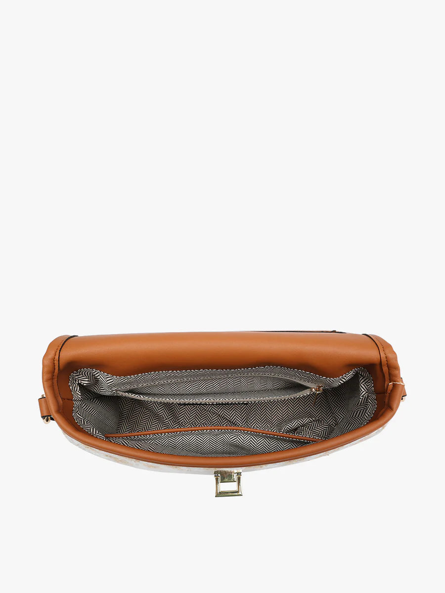 Elodie Houndstooth Crossbody