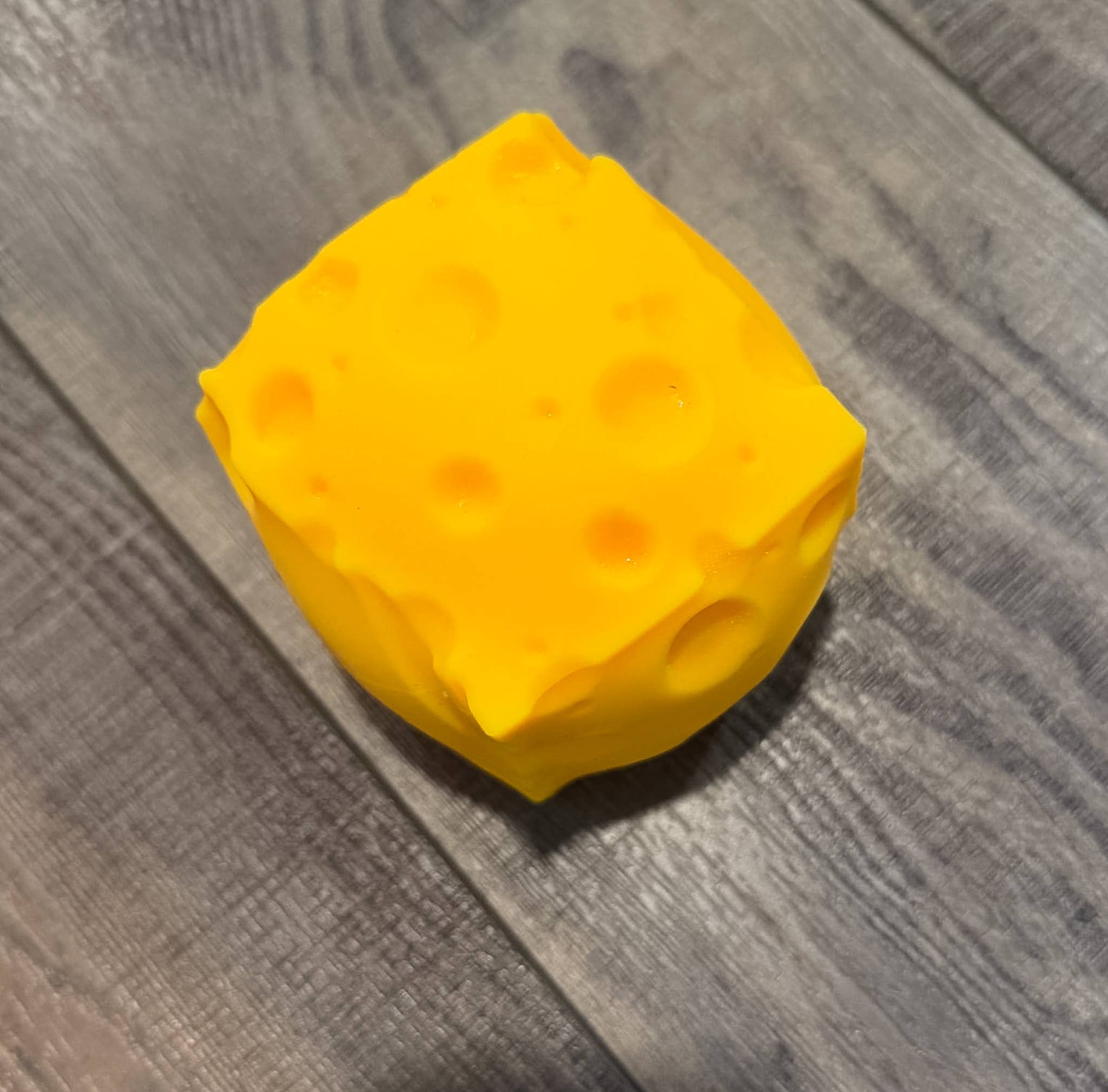 Squishy Cube of Cheddar