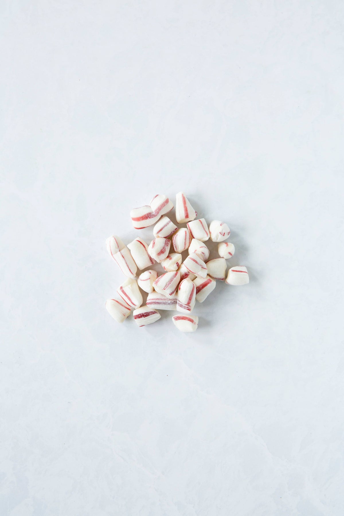 Peppermint Buds Hard Candy in a Mason Jar