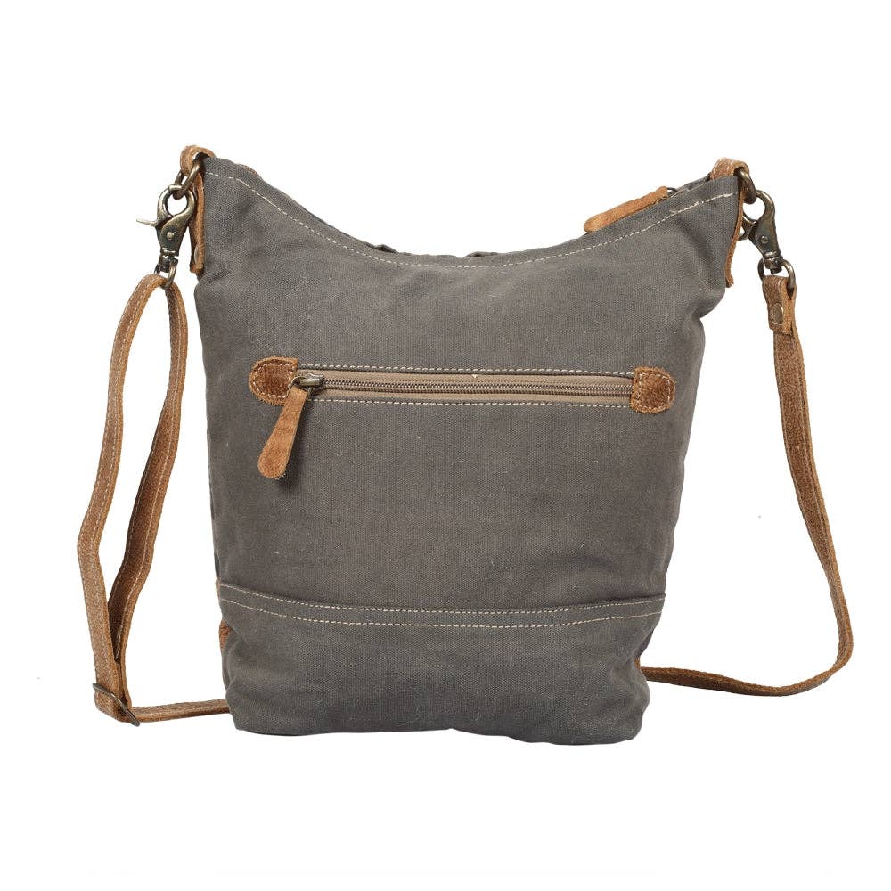 Aloe Print Shoulder Bag