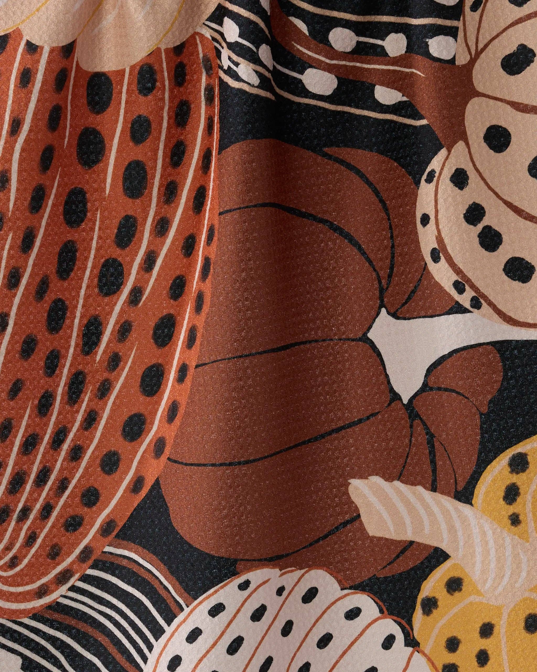 Painted Patch Tea Towel