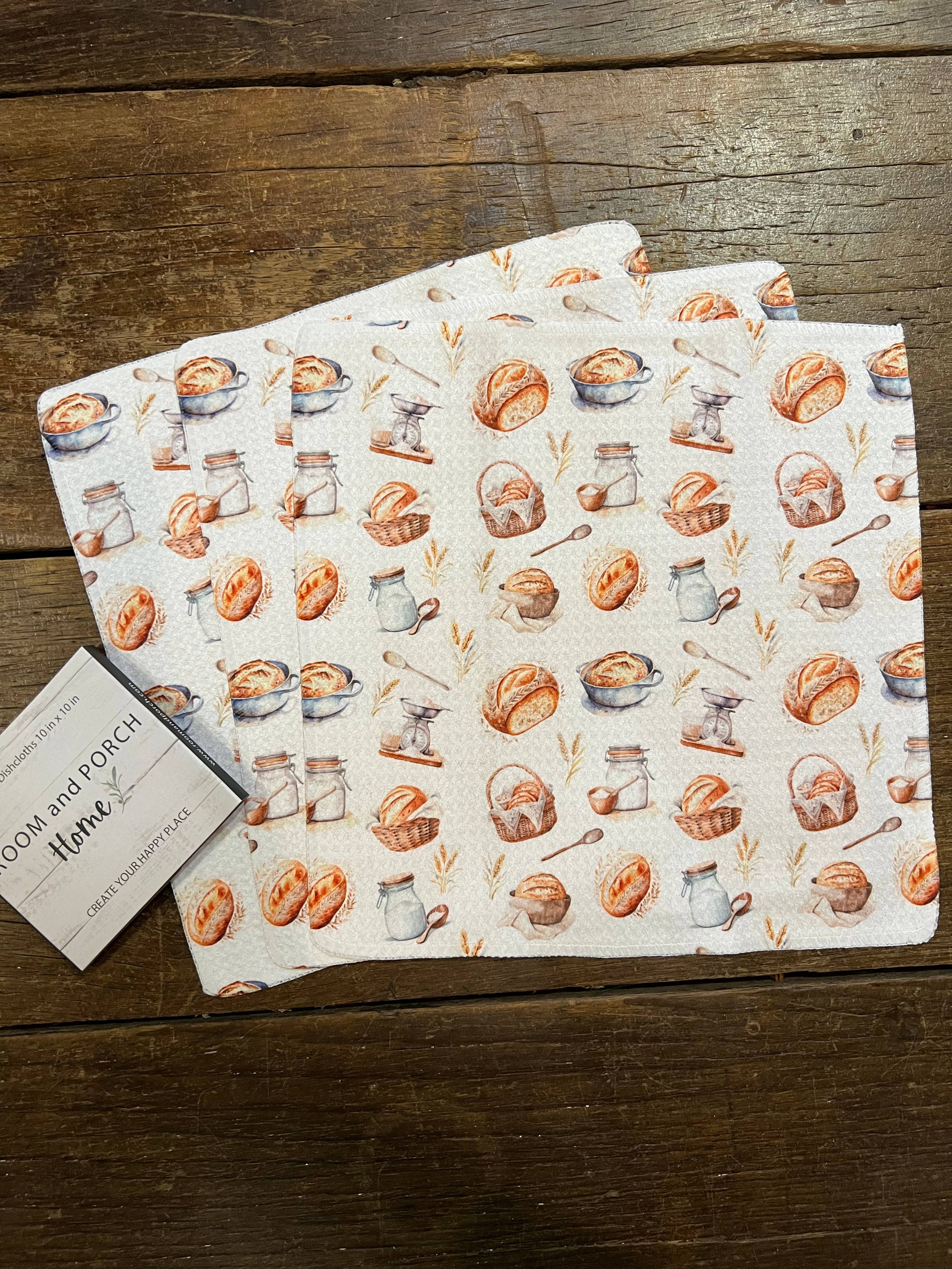 Sourdough White Dishcloth Set