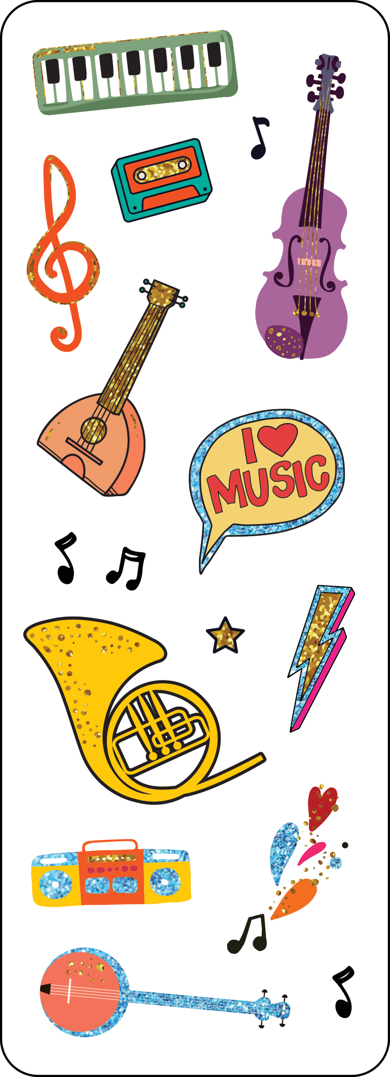 Music Sticker Set