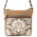 Crestbloom Vintage Crossbody Bag - Olive