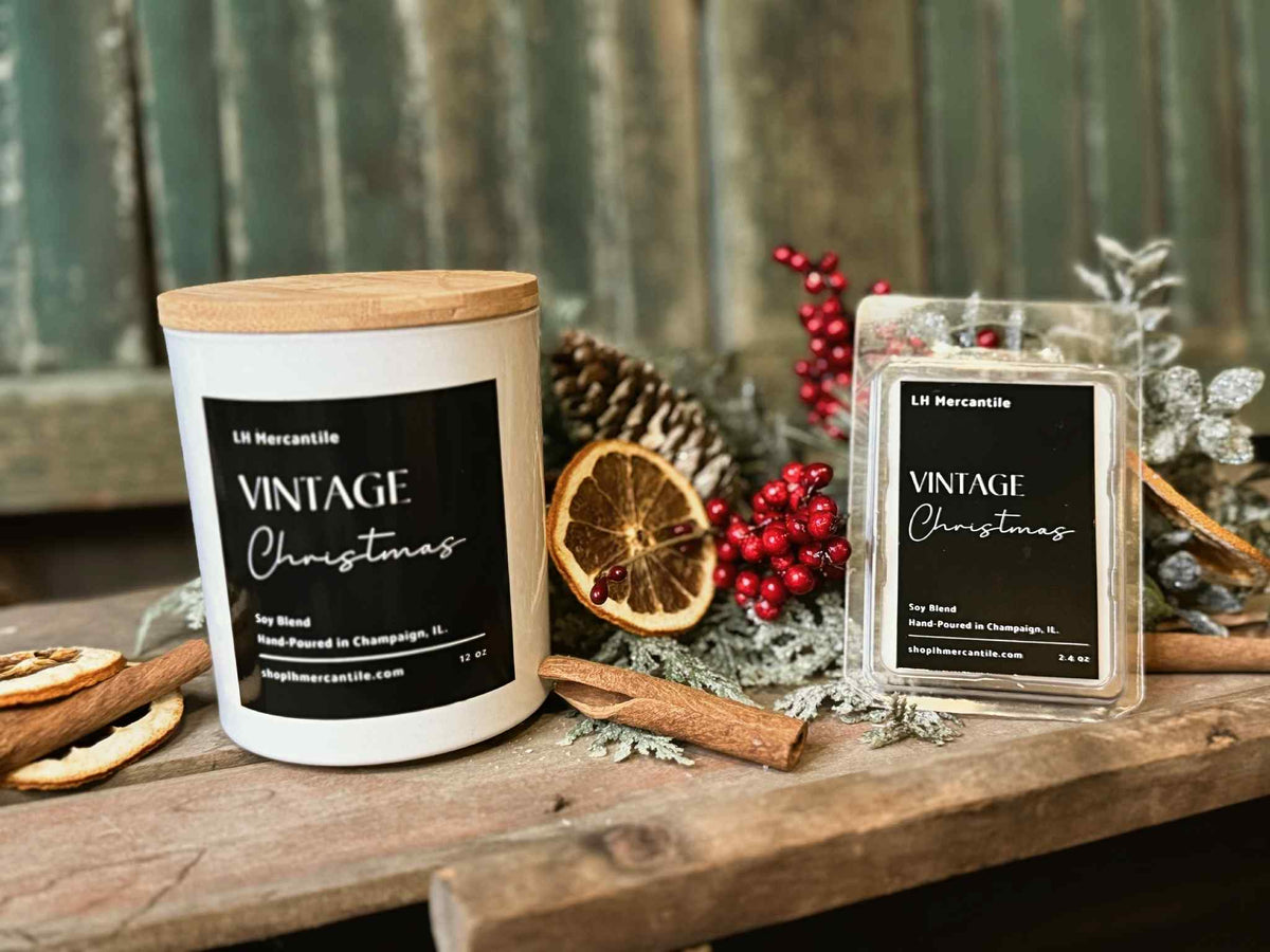 Vintage Christmas Holiday Wax Melt