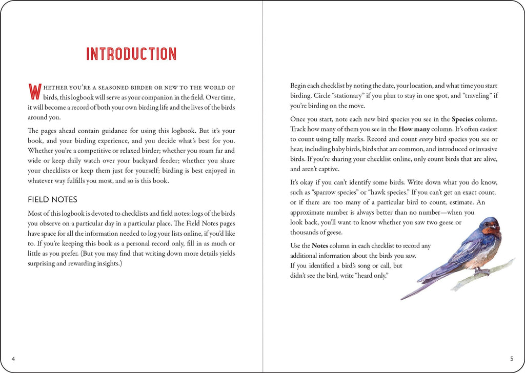 The Birder's Logbook