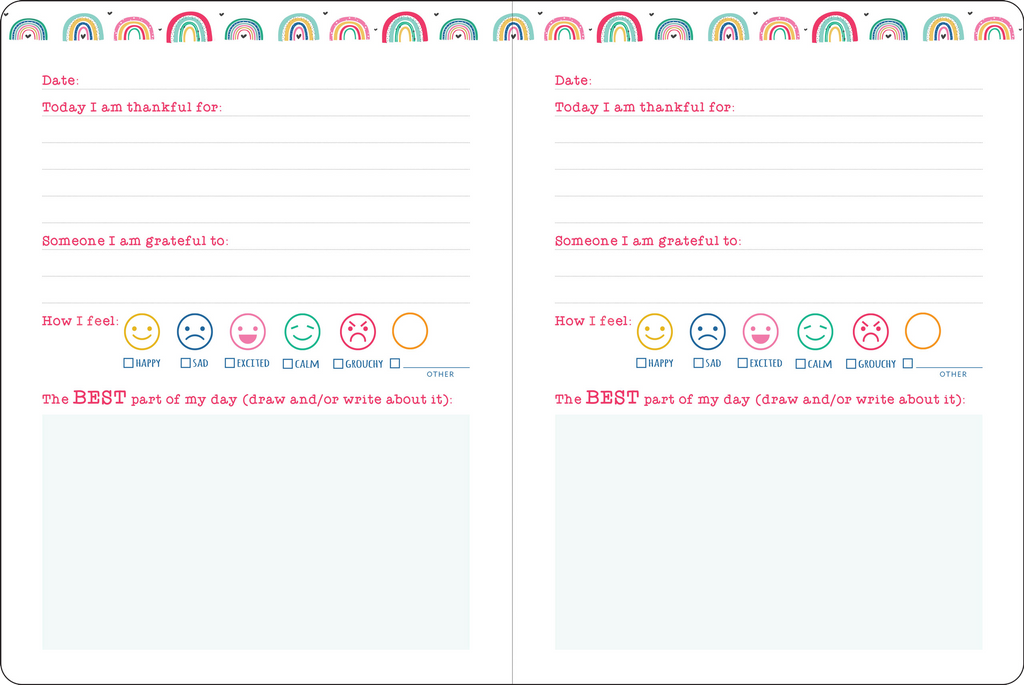 Kids' Daily Gratitude Journal