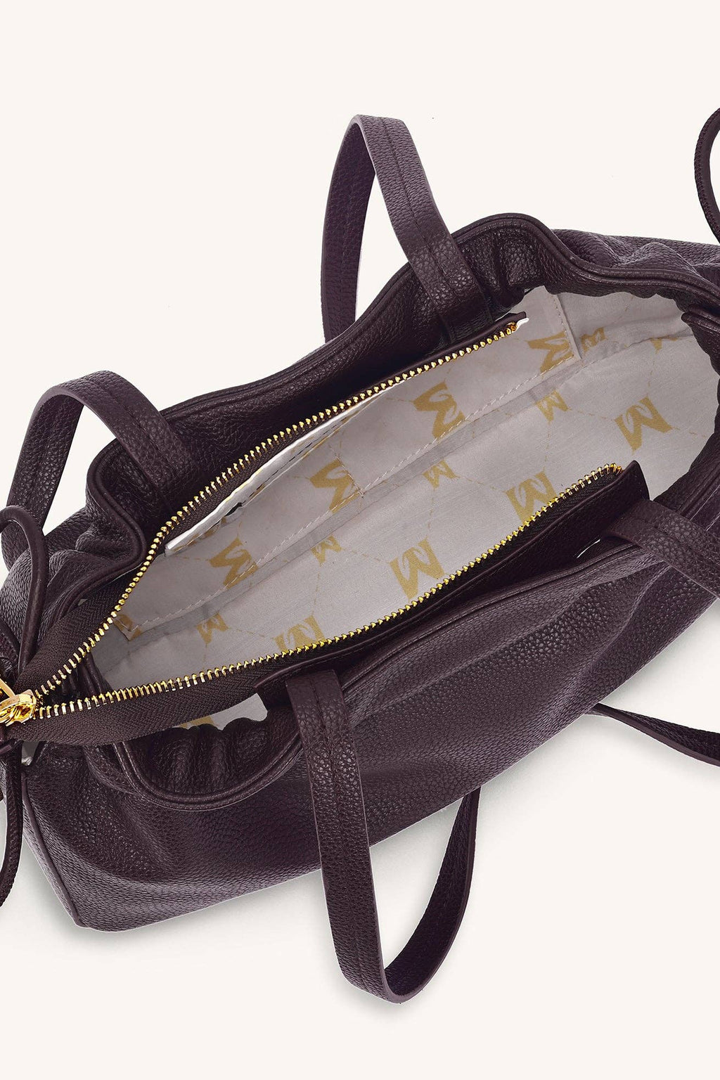 Solene Drawstring Shoulder Bag - Cocoa