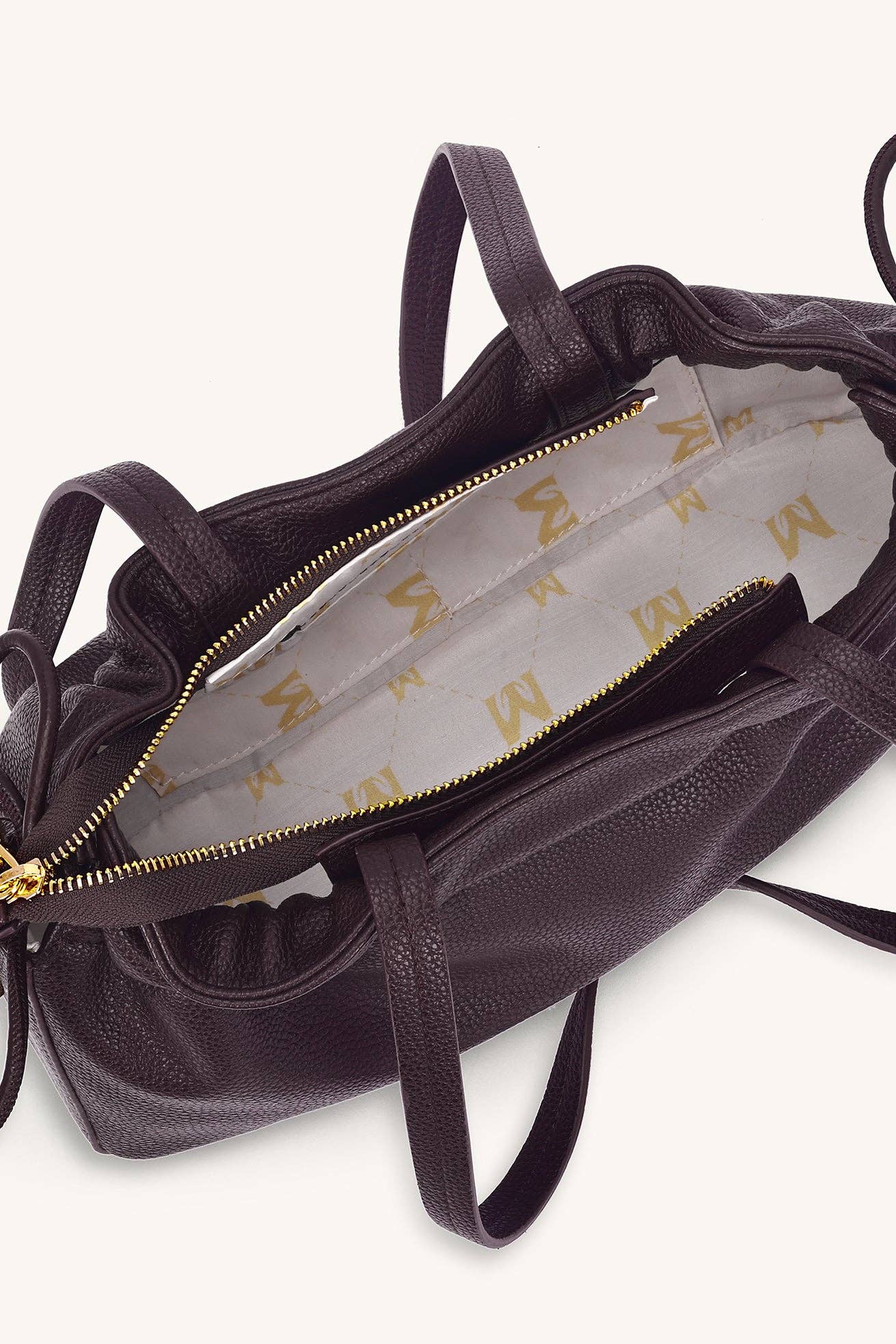 Solene Drawstring Shoulder Bag - Cocoa
