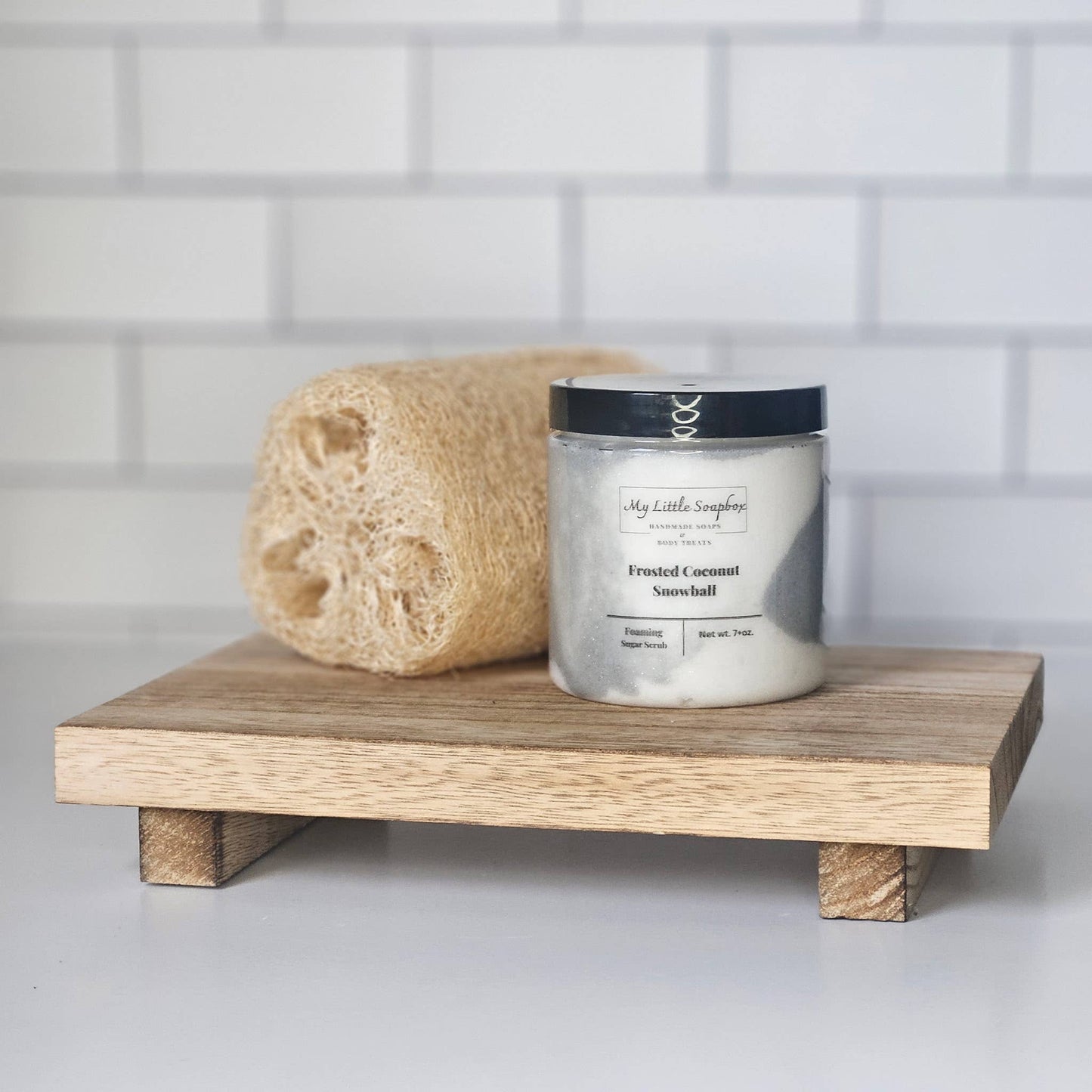 Frosted Coconut Snowball Foaming Sugar Scrub