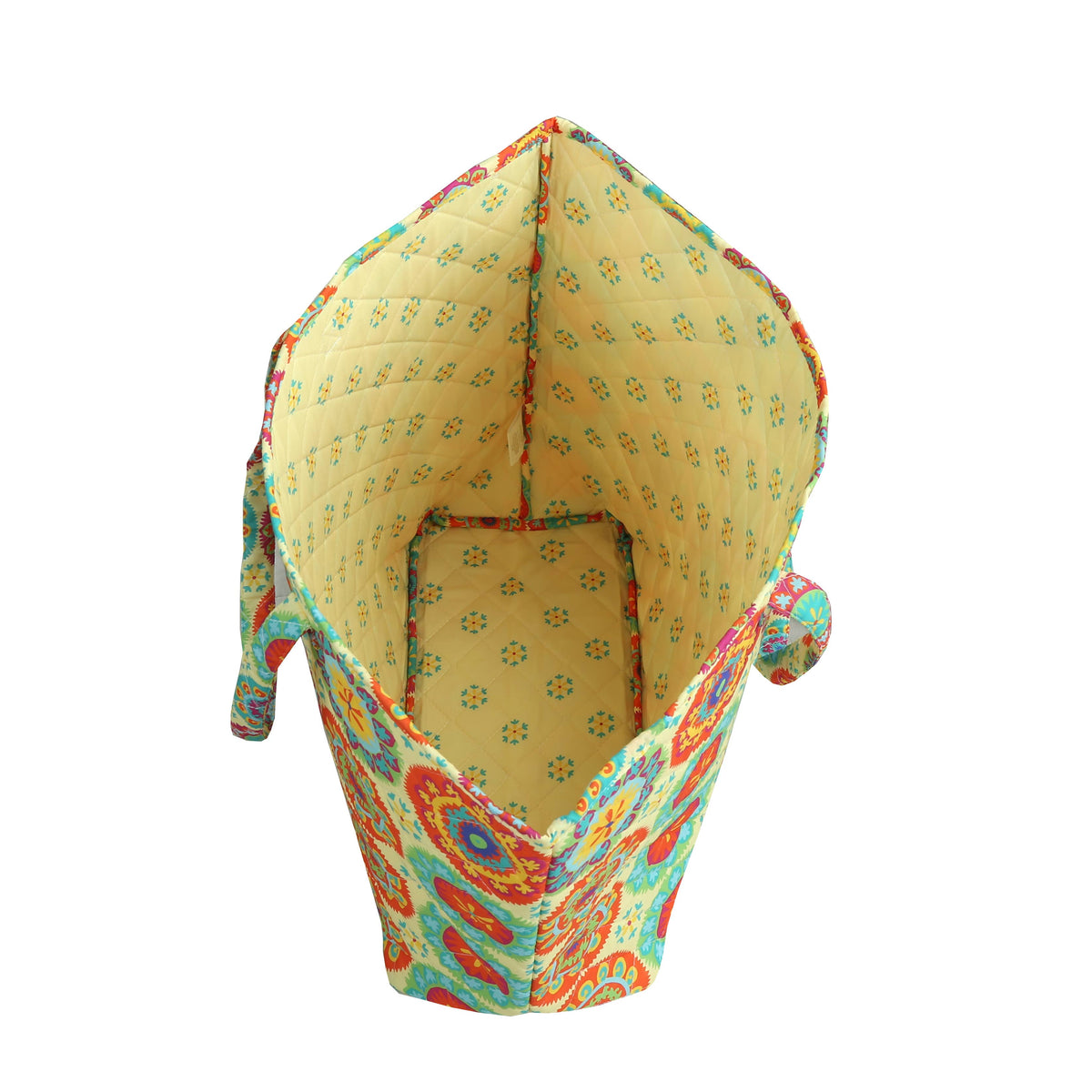 Medallion Colorful Designer Quilted Tote Bag