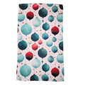 Holiday Ornament Pattern Tea Towel