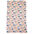 Wine & Flowers Tea Towel