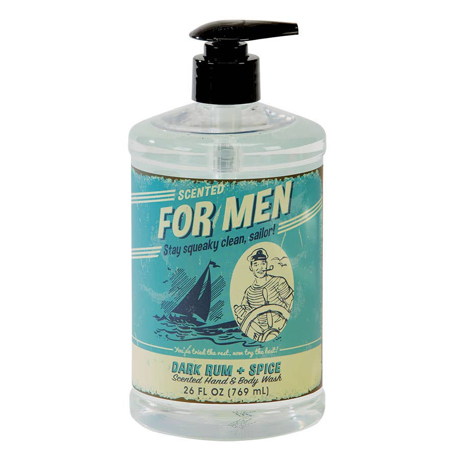 Dark Rum & Spice 26oz-Body Wash for Men